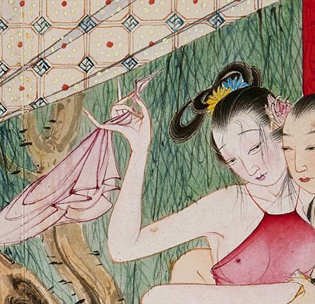 靖西县-迫于无奈胡也佛画出《金瓶梅秘戏图》，却因此成名，其绘画价值不可估量